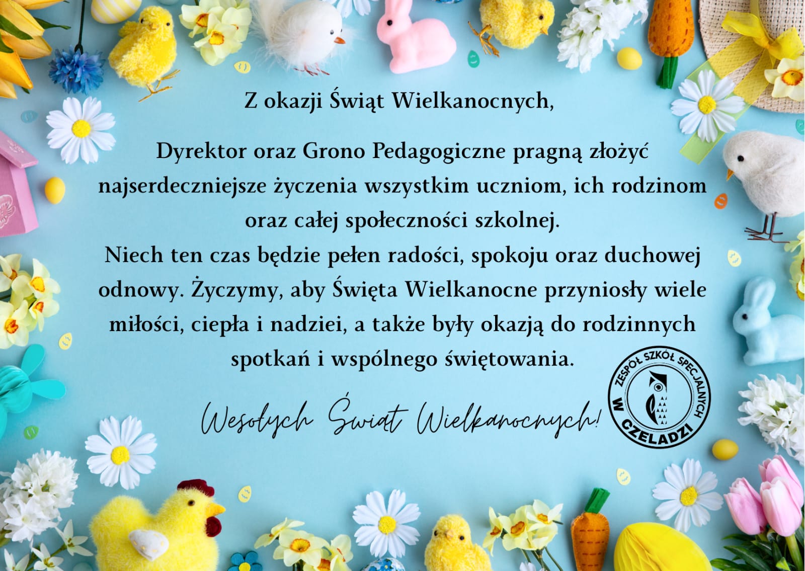 RADOSNYCH ŚWIĄT WIELKANOCNYCH